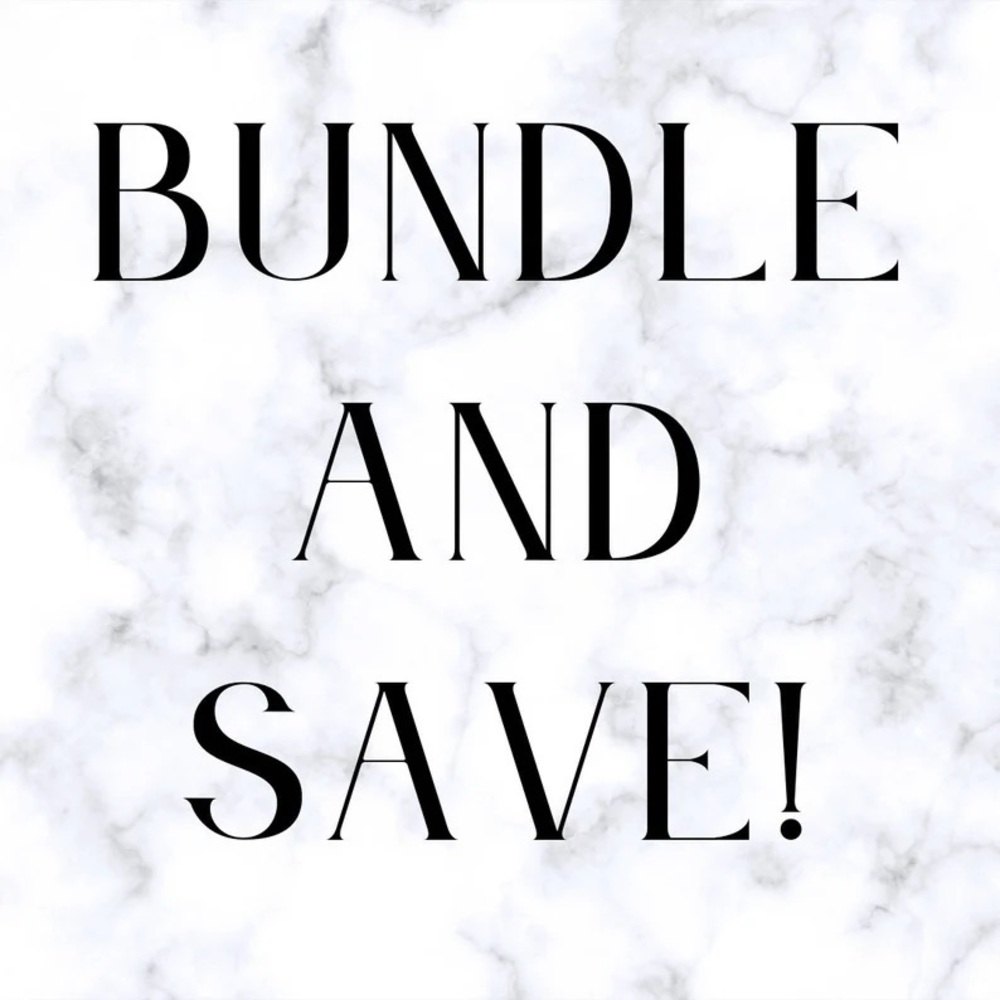 Bundle 3 items, save 20%